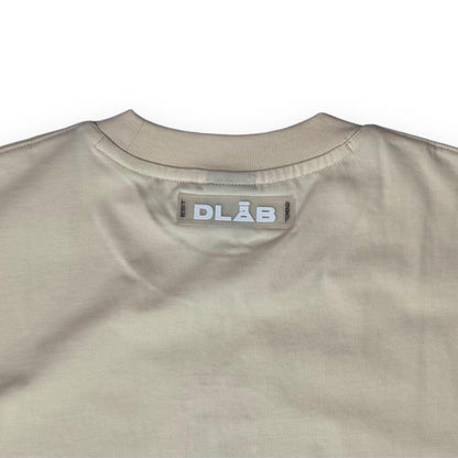 DLAB Oversized Embossed Tee Cream - DlabStore