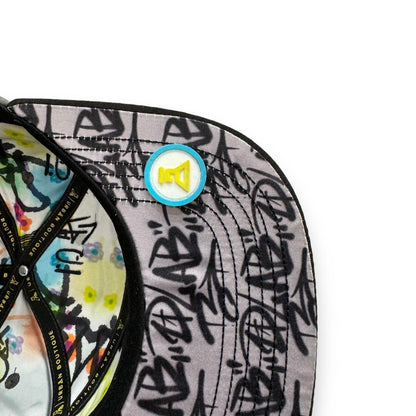 DLAB WaterProof Hybrid 5 Panel SnapBack Gray/Black - DlabStore