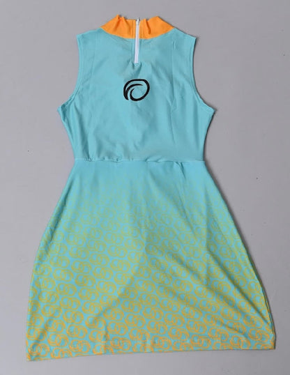 Exercise Girls Suit Mint/Mustard